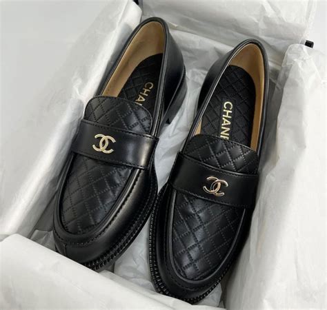 chanel loafers mens|chanel platform loafers.